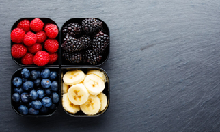 Frutas para preparar papillas